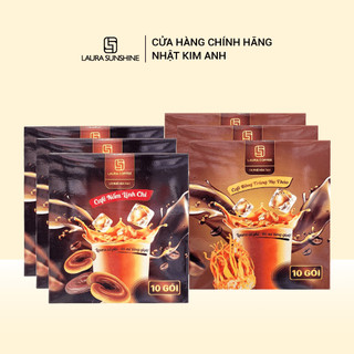  Combo Cà phê hòa tan Laura Coffee Nhật Kim Anh   Giảm Giá Không Kèm Quà  