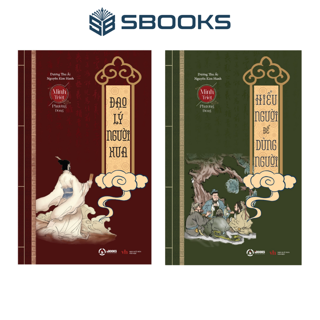 Sách - Combo Đạo Lý Người Xưa + Hiểu Người Để Dùng Người (Minh Triết Phương Đông) - Sbooks