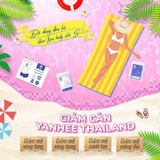 giảm cân yanhee Vip 22 PP Thái lan siêu mạnh giảm mỡ đốt mỡ