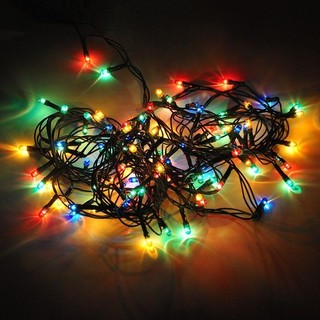 Sỉ 10 Dây đèn nháy đom đóm 5m, đèn led đom đóm trang trí Tết, Noel, Tiệc tùng
