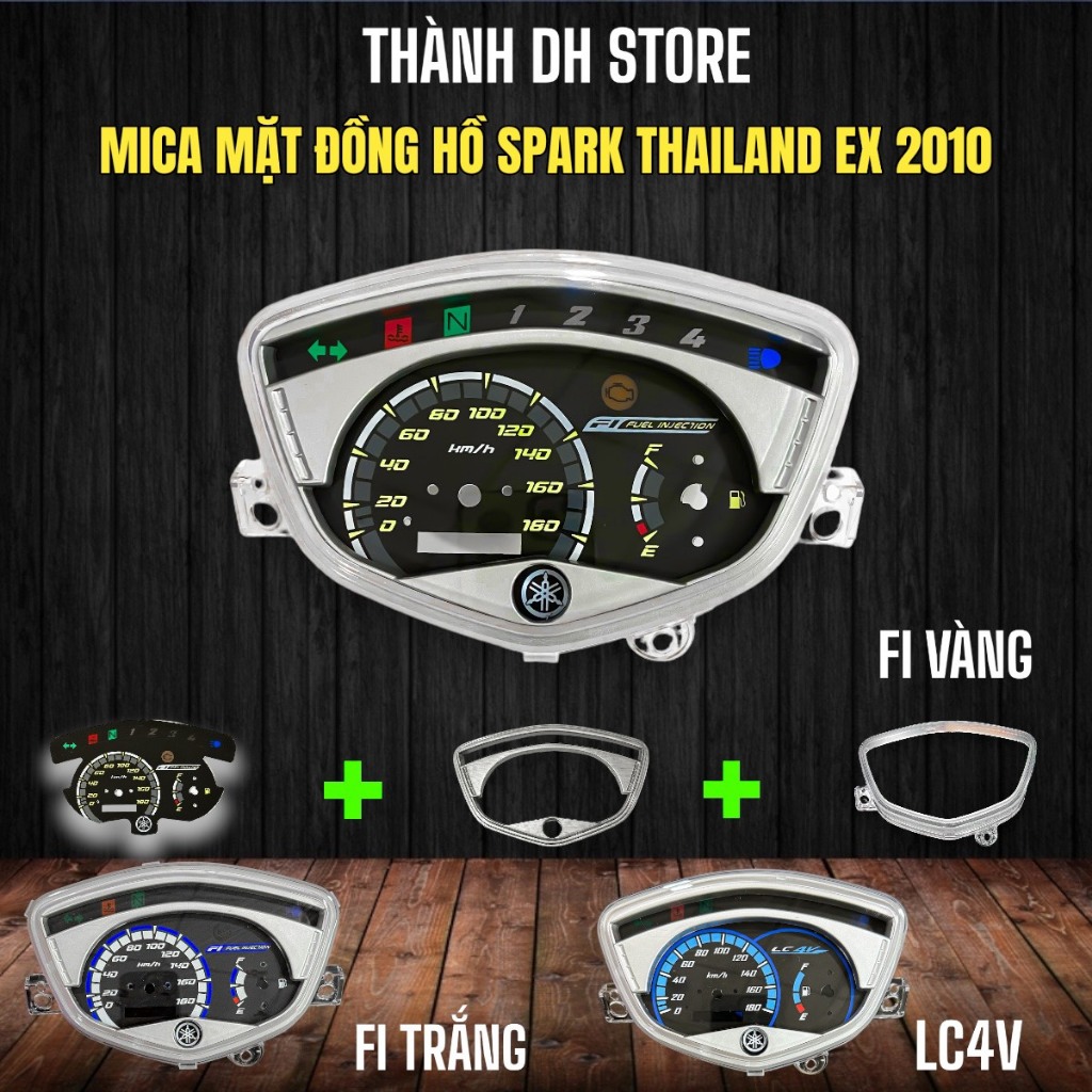 Mica đồng hồ Ex135 Exciter 2010 Sirius 110 Spark Thailand