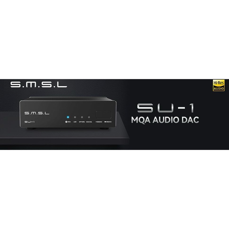 SMSL Su-1 Hi-Res MQA Audio DEC Decoder AK4493S XU316 768KHZ/32bit