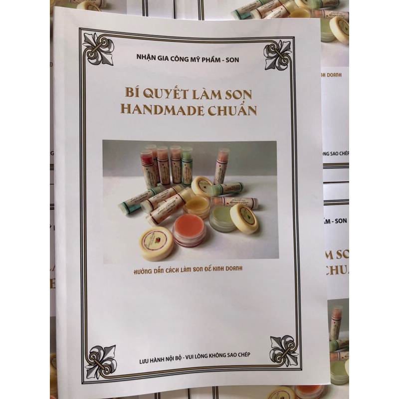 Giáo Trình - Làm Son(photo)bìa màu
