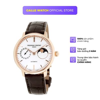Đồng hồ cơ nam Frederique Constant FC-702V3S4 mặt kính Sapphire cao cấp, dây da đeo tay cao cấp, phong cách thời trang.