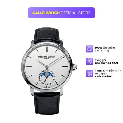Đồng hồ cơ nam Frederique Constant FC-703S3S6 phong cách thanh lịch, chịu nước 3ATM, dây da đeo tay cao cấp chính hãng
