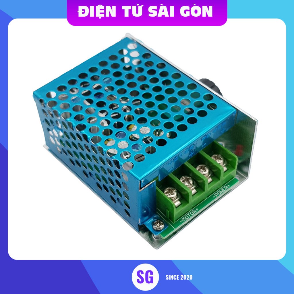 Bộ Điều Khiển Tốc Độ Động Cơ Dimmer DC 20A, 40A(Tùy chọn)
