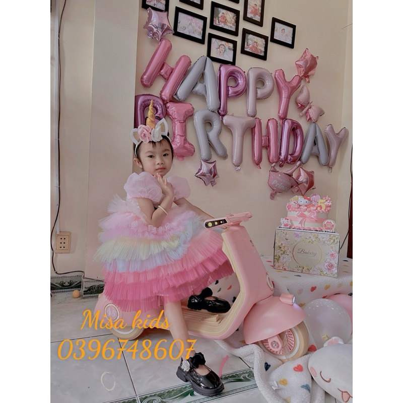 Xe vespa điện cho bé, xe điện cho bé mẫu 2024, xe Vespa cho bé có nhạc, đèn, Bluetooth Misa kids