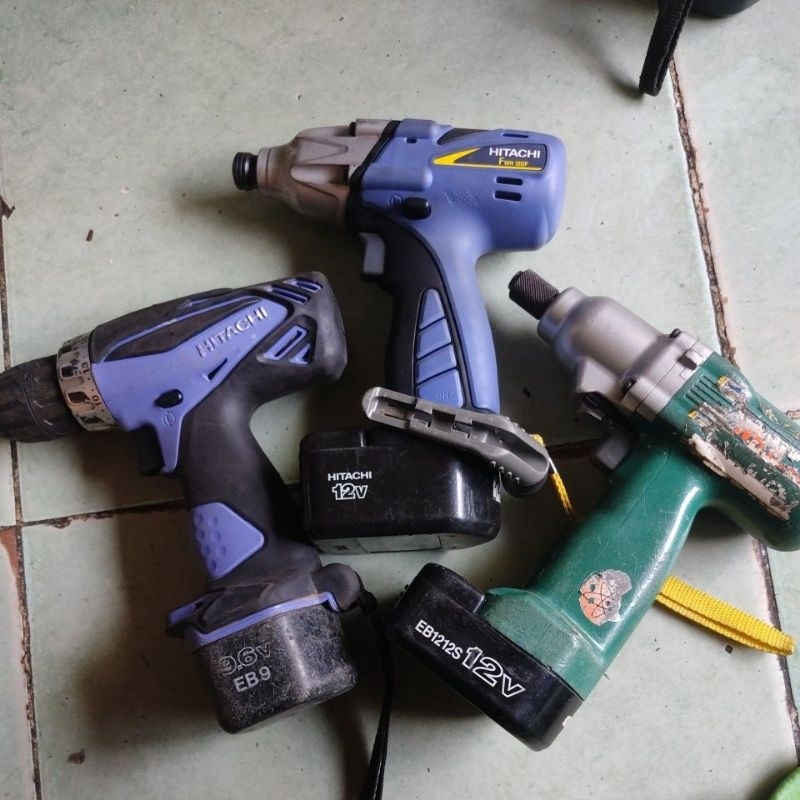 Máy bán vít,khoan,hiachi 12v