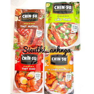 Xốt gia vị hoàn chỉnh Chin-su Thịt kho tàu/gà chiên nước mắm 7G
