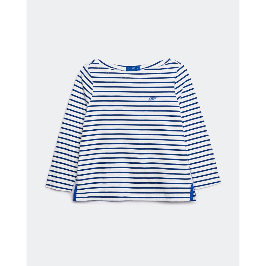 Áo thun dài tay thanh lý TheBlueTShirt size XL sọc ngang dày dặn