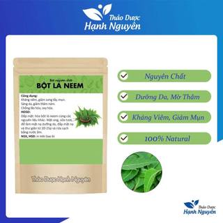 Bột lá neem nguyên chất 100g - Thảo Dược Hạnh Nguyên