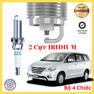 [Chính hãng] Bugi xe Innova bạch kim 2 cực Iridium Denso Japan