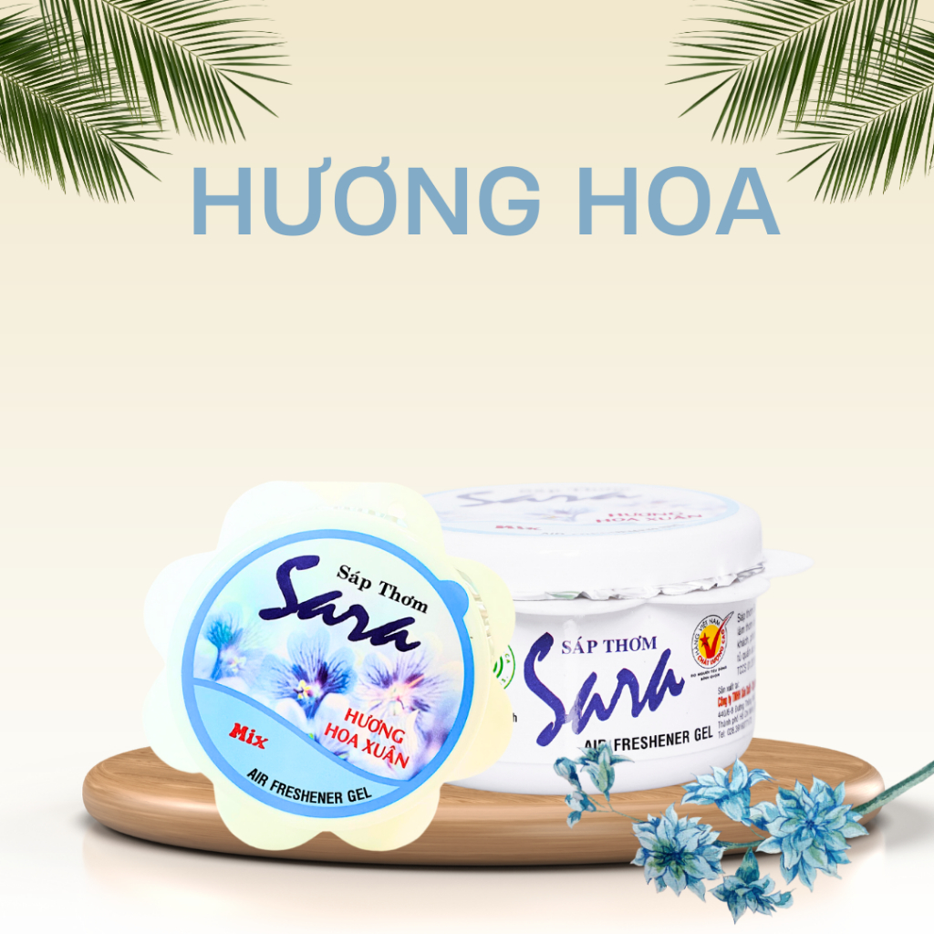 Sáp thơm bông Sara 75g