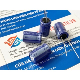 Tụ hóa aishi 4.7uf 450v 10x16mm