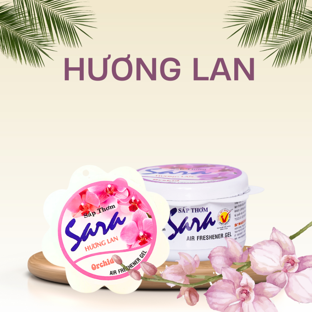Sáp thơm bông Sara 75g