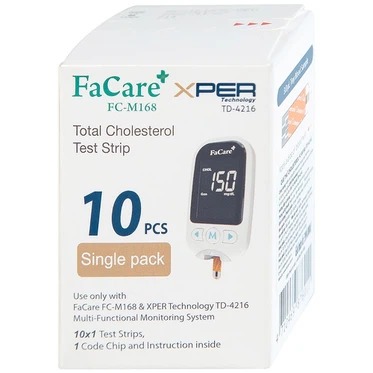 Que thử đường huyết,Axit Uric, Mỡ máu Cholesterol FaCare+ dùng cho máy FaCare+ FC-M168