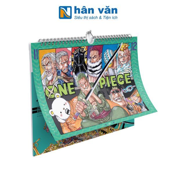 Lịch Treo Tường One Piece 2024 - Tặng Kèm Poster Gắn Bên Trong -8935352601556
