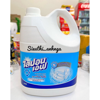 Nước Rửa Chén-Bát Lipon Thái Lan 3,6L ( Loại 1-Chuẩn Thái)