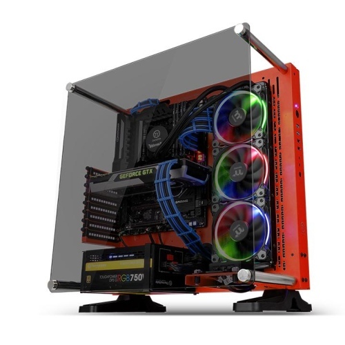 Vỏ case Thermaltake Core P3 Tempered Glass Red Edition