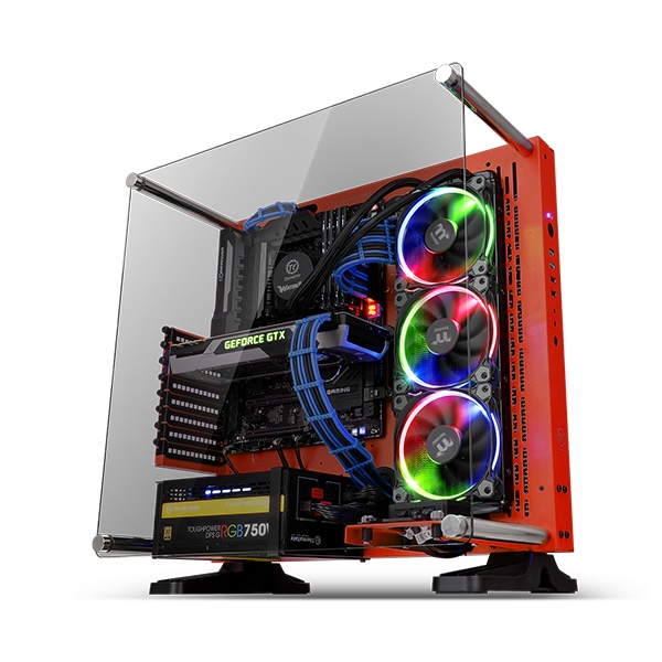 Vỏ case Thermaltake Core P3 Tempered Glass Red Edition