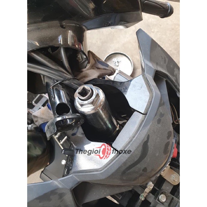 Tuýp lồng mở chén cổ xe máy Yamaha | Dụng cụ cảo chén cổ không cần tháo áo xe - Thế Giới Thợ Xe