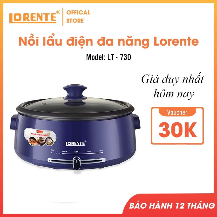 Nồi lẩu điện đa năng Lorente LT - 730