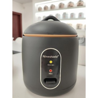Nồi cơm điện mini Nineshield dung tích 1.2 lít (lòng dung tích 0.8l)