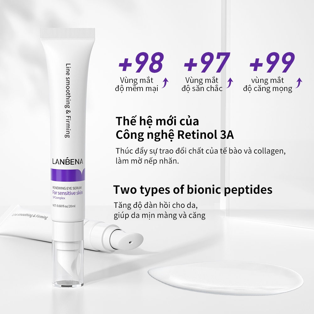 Kem Chống Lão Hóa Lanbena Retinol Xóa Nếp Nhăn, Làm Săn Chắc Đường Nét Và Làm Sáng Da 50g