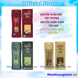 Dầu Gội Dược Liệu Nguyên Xuân Giúp Dưỡng Tóc Từ Gốc, Giảm Tóc Gãy Rụng Chai 200ml