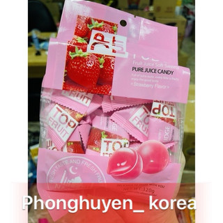 Kẹo Trái Cây Top Fruit Gói 320G (Vị Xoài/Nho/Dâu/ tổng hợp )