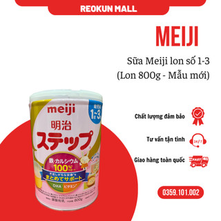 Set 2 hộp sữa meiji 1-3 nội địa nhật bản