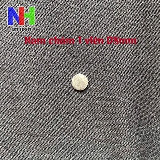 10 viên nam châm tròn,nam châm đất hiếm D8x1mm