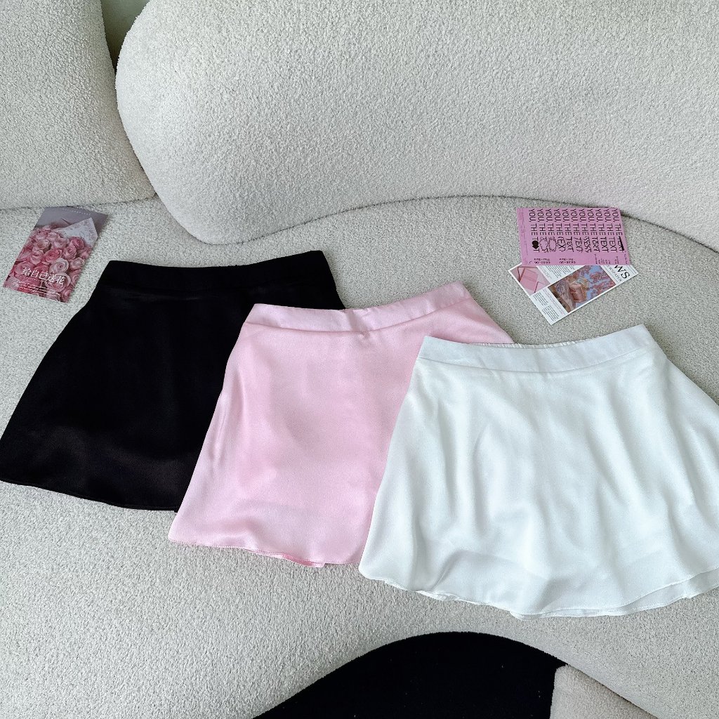 Chân váy ngắn xòe lượn sóng SANJOLI Thiết kế Cao cấp Phong Cách Hàn Quốc CV0