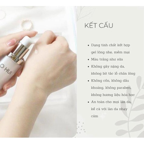TINH CHẤT  DƯỠNG TRẮNG DA O HUI EXTREME WHITE SERUM 20ML TÁCH SET NO BOX - PHỒNG PHỀNH