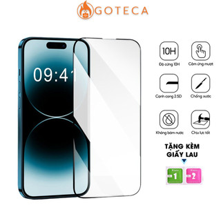 Kính cường lực Iphone 15 pro max 6plus 6splus 7 plus 8 plus X XS Max 11 Pro Max 12 pro max 13 pro max 14 pro max [9D]