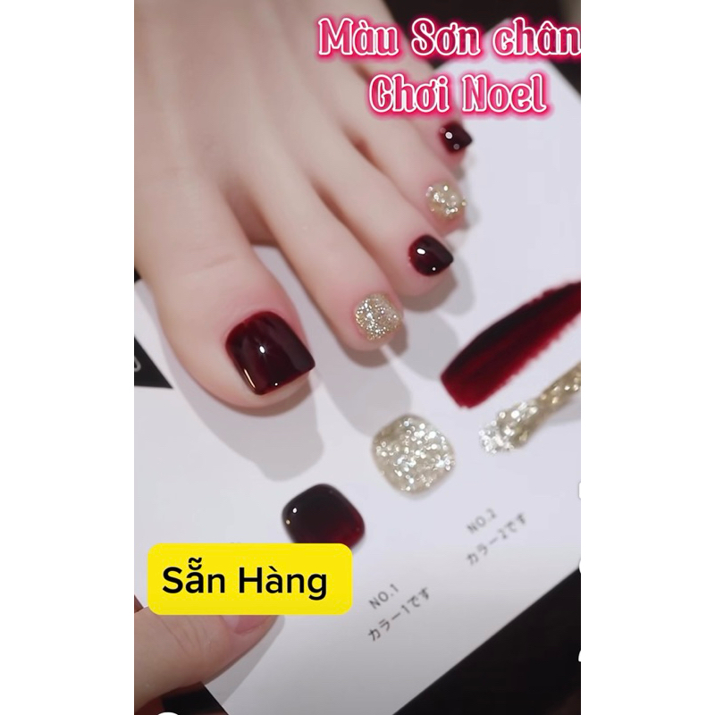 Combo 2 màu Sơn gel hơ máy siêu xinh dành cho nail