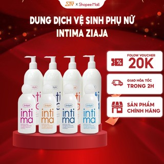 Dung Dịch Vệ Sinh Phụ Nữ Intima Ziaja Chính Hãng Hương Thơm Tự Nhiên