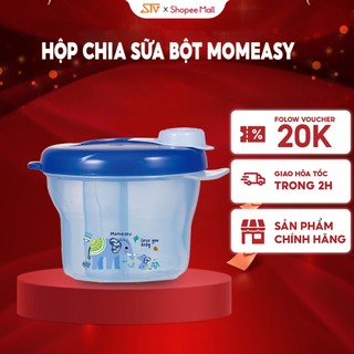 Hộp Chia Sữa Momeasy Chia Sữa Bột 3 Ngăn Họa Tiết Dễ Thương Cho Bé 45711