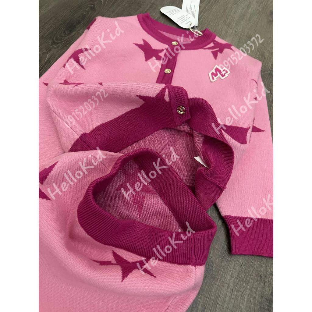 Bộ váy sao hồng minipeace cho bé