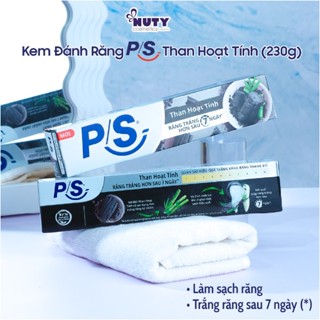 Kem Đánh Răng P S Than Hoạt Tính Trắng Răng Tự Nhiên 230g