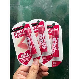 Son dưỡng Maybelline Baby Lips Loves Colour Berry Crush.Màu Hồng nhẹ