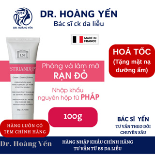 Chính hãng công ty Kem chống rạn da STRIANIX-P 100g phòng và làm mờ RẠN ĐỎ