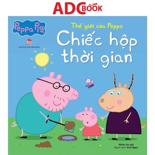 Sách - thế giới của peppa - chiếc hộp thời gian