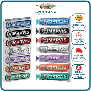 Kem đánh răng Marvis Toothpaste 85ml nhiều mùi hương