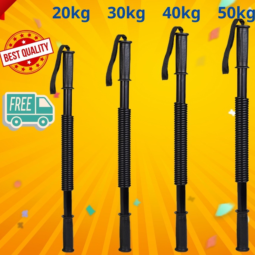 Gậy lò xo 5kg tập cơ tay cho trẻ em - Thanh lò xo 10kg - Hàng chính hãng dododios