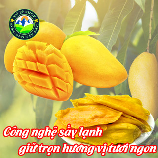 Xoài Sấy Dẻo Mộc Châu 200g (Xoài Sạch VietGap - Đặc Sản Mộc Châu)