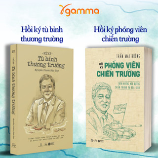 Sách: lẻ/combo hồi ký tù binh thương trường +hồi ký phóng viên chiến trường