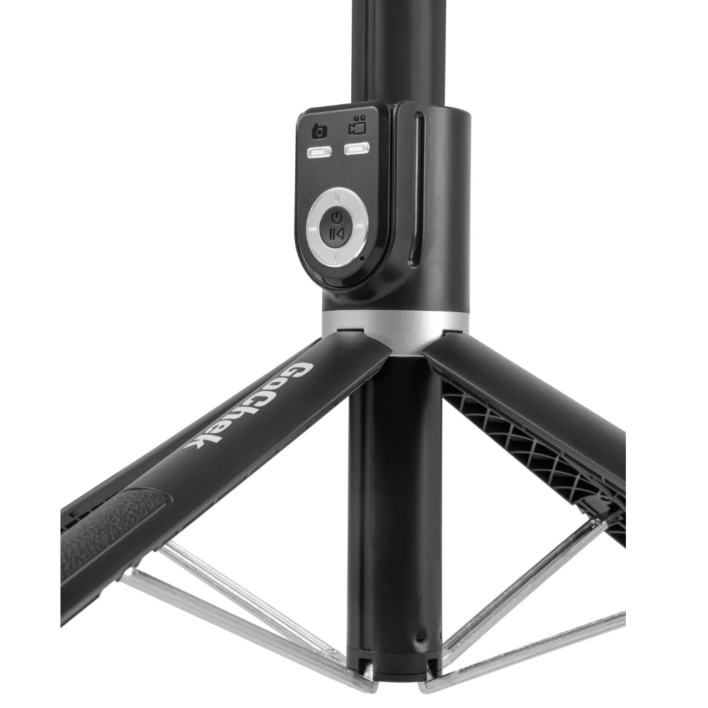 Gậy chụp ảnh tripod/ selfi Gochek SS100 Kết Nối Bluetooh điện thoại, livestream, vlog đa năng kéo dài 2m2 Bảo hành 2 năm
