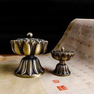 Lư xông trầm hương - chân sen