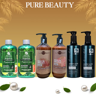 Dầu Gội Xả Bưởi AILISE LAMBOR 850ML Chống Rụng Kích Mọc Tóc Kiềm Dầu Sạch Gàu Phục Hồi Tóc Hư Tổn